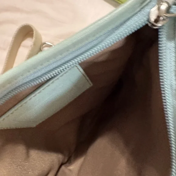 Coach Y2K Ice Sky Blue monogram Crossbody Bag - Picture 7 of 8